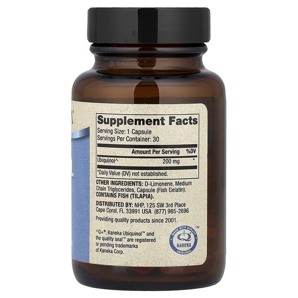 Alternative view of Dr. Mercola, Ubiquinol, 200 mg, 30 Capsules