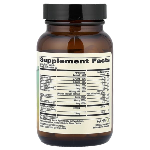 Alternative view of Dr. Mercola, Vitamin B Complex with Benfotiamine, 60 Capsules