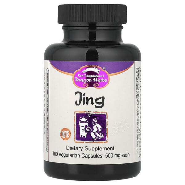 Dragon Herbs, Jing, 100 Vegetarian Capsules