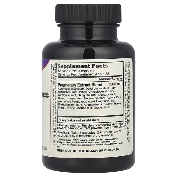 Alternative view of Dragon Herbs, Profound Essence, 100 Vegetarian Capsules