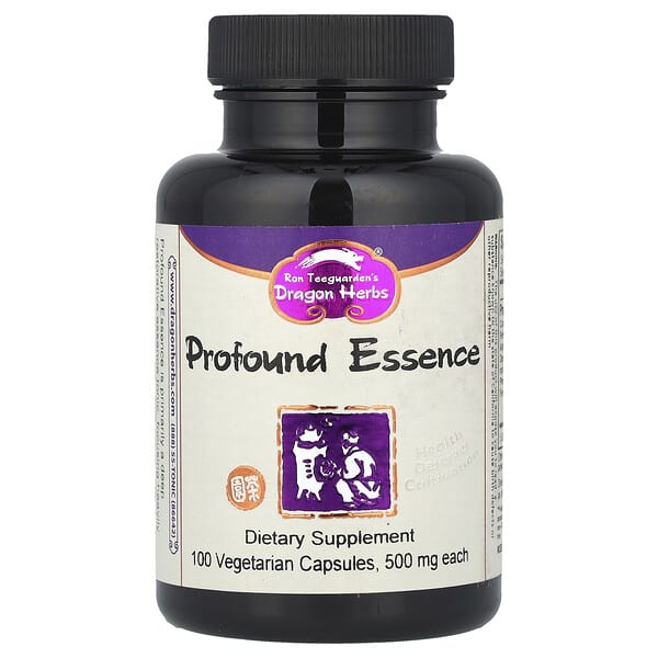 Dragon Herbs, Profound Essence, 100 Vegetarian Capsules 3 Dragon Herbs, Profound Essence, 100 Vegetarian Capsules