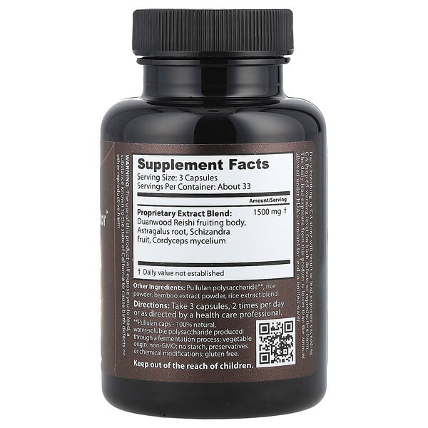 Alternative view of Dragon Herbs, Supreme Protector™, 500 mg, 100 Capsules