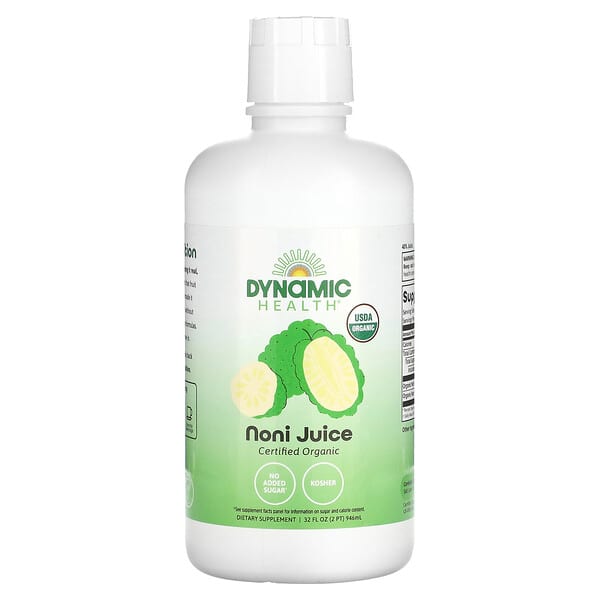 Dynamic Health, Certified Organic Noni Juice, 32 fl oz (946 ml)