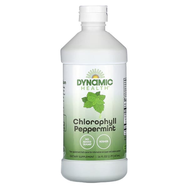 Dynamic Health, Chlorophyll, Peppermint, 16 fl oz (473 ml) 2 Dynamic Health, Chlorophyll, Peppermint, 16 fl oz (473 ml)