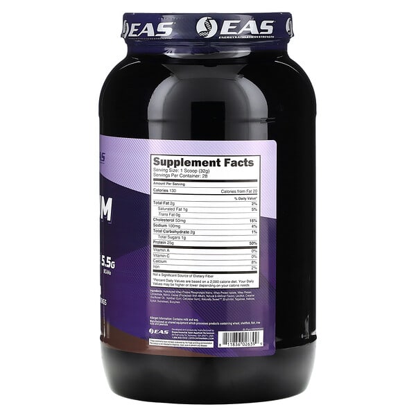 Alternative view of EAS, 100% Platinum Whey, Chocolate Ice Cream , 2 lb (907 g)