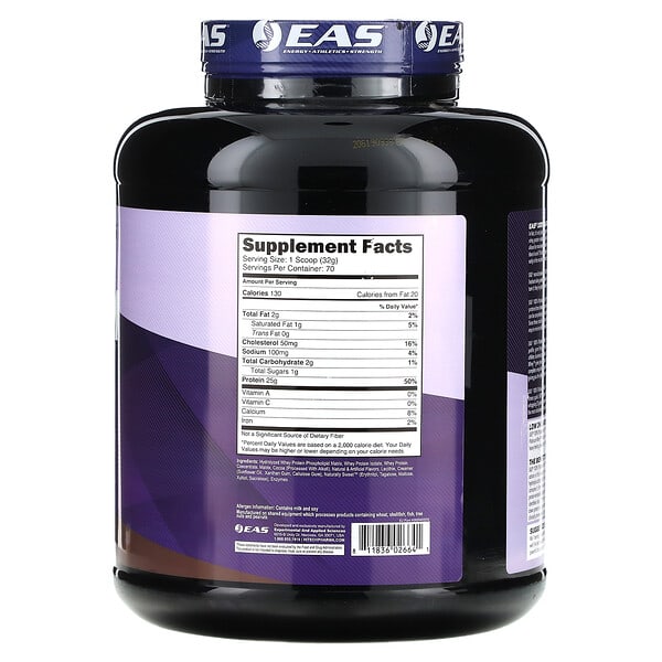 Alternative view of EAS, 100% Platinum Whey, Chocolate Ice Cream , 5 lb (2.26 kg)