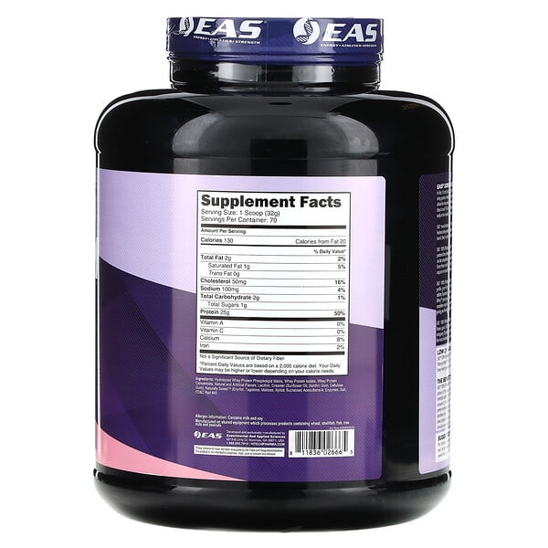 Alternative view of EAS, 100% Platinum Whey, Strawberry Ice Cream , 5 lb (2.26 kg)