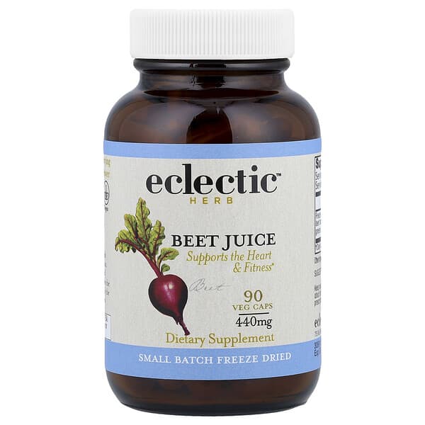 Eclectic Herb, Beet Juice, 440 mg, 90 Veg Caps