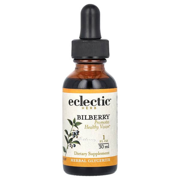 Eclectic Herb, Bilberry Extract, 250 mg, 1 fl oz (30 ml)