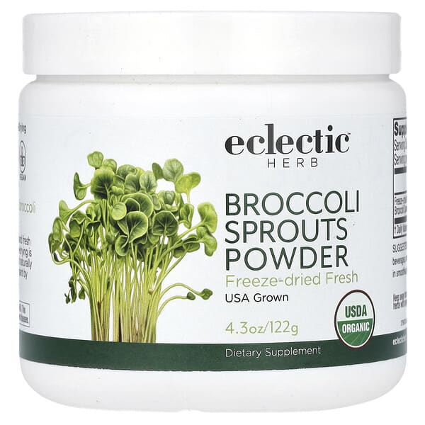 Eclectic Herb, Broccoli Sprouts Powder, 4.3 oz (122 g)