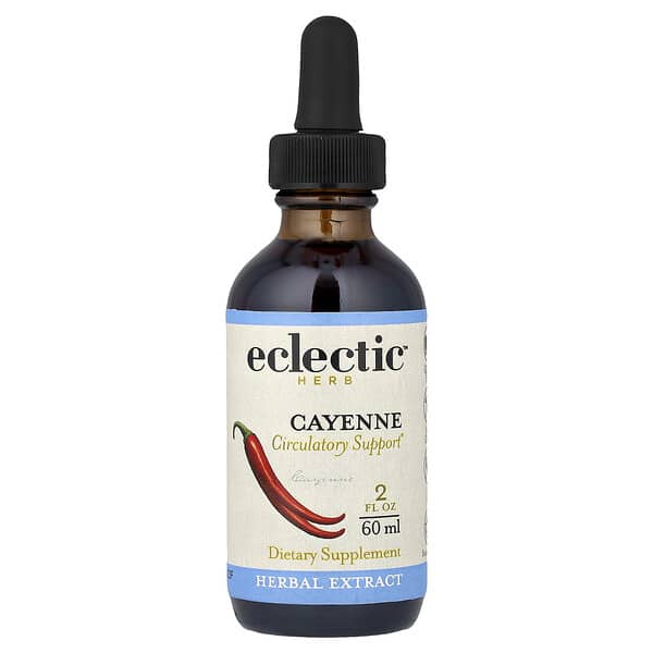 Eclectic Herb, Cayenne Extract, 2 fl oz (60 ml)