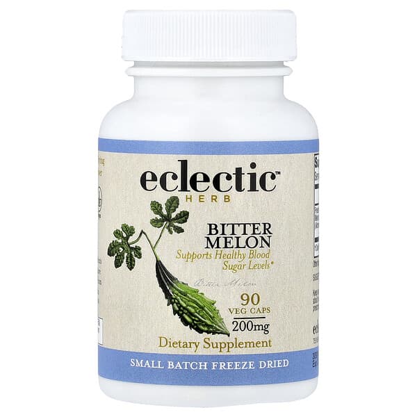 Eclectic Herb, Freeze Dried, Bitter Melon, 200 mg, 90 Veg Caps