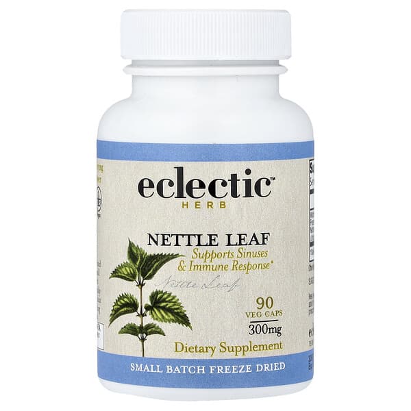 Eclectic Herb, Freeze Dried, Nettle Leaf, 300 mg, 90 Veg Caps