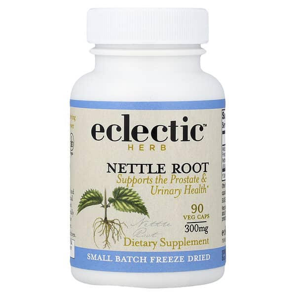 Eclectic Herb, Freeze Dried, Nettle Root, 300 mg, 90 Veg Caps
