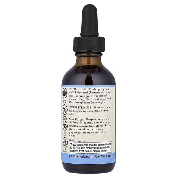Alternative view of Eclectic Herb, Horsetail Extract, 2 fl oz (60 ml)