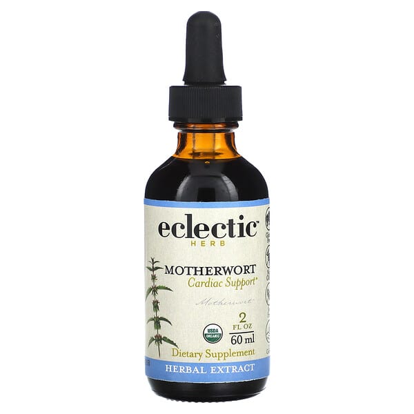 Eclectic Herb, Motherwort Extract, 500 mg, 2 fl oz (60 ml)