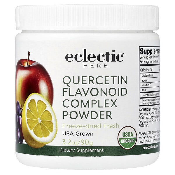 Eclectic Herb, Quercetin Flavonoid Complex Powder, 3.2 oz (90 g)