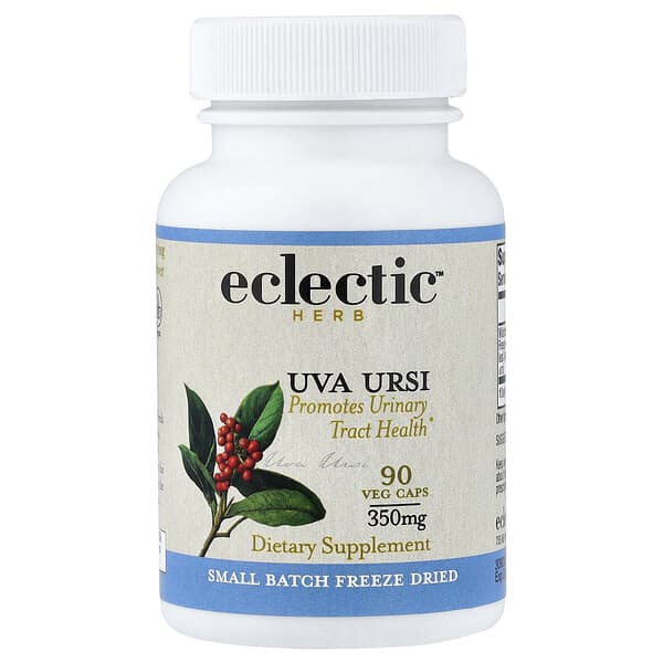 Eclectic Herb, Uva Ursi, 350 mg, 90 Veg Caps