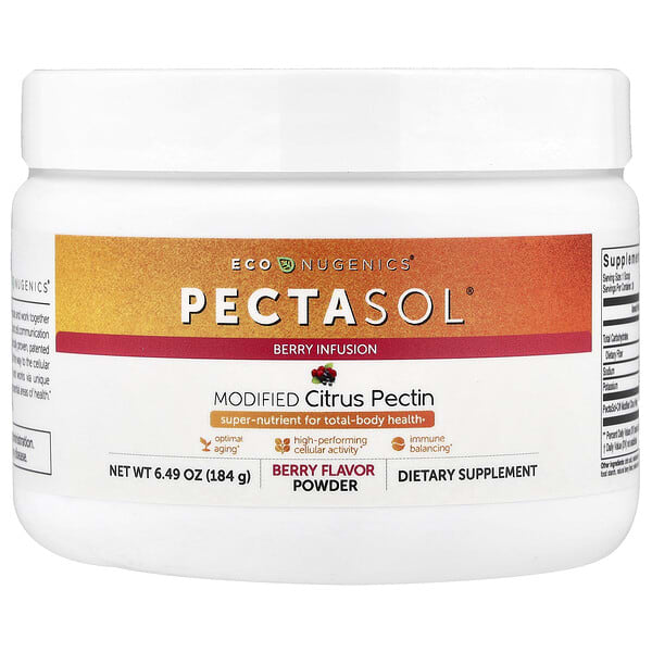 Econugenics, PectaSol® Modified Citrus Pectin, Berry Infusion, 6.49 oz (184 g)