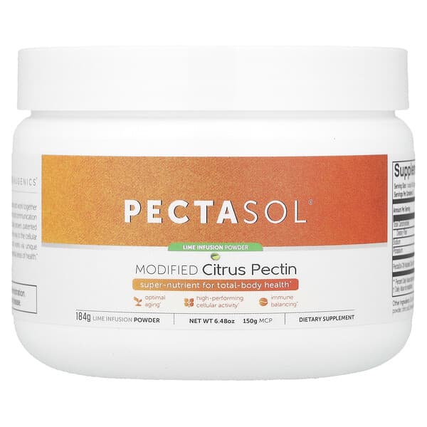 Econugenics, PectaSol® Modified Citrus Pectin, Lime Infusion , 6.48 oz (184 g)