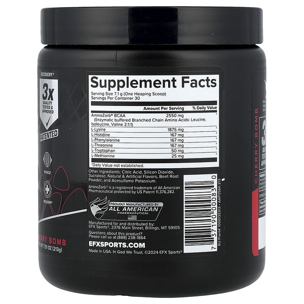 Alternative view of EFX Sports, EAA, Cherry Bomb, 7.51 oz (213 g)