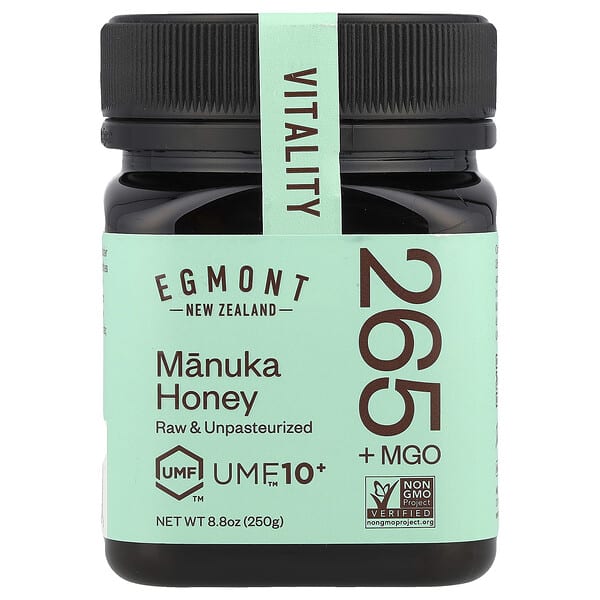 Egmont Honey, Manuka Honey, Raw & Unpasteurized, UMF™10+, MGO 265+ , 8.8 oz (250 g) 3 Egmont Honey, Manuka Honey, Raw & Unpasteurized, UMF™10+, MGO 265+ , 8.8 oz (250 g)