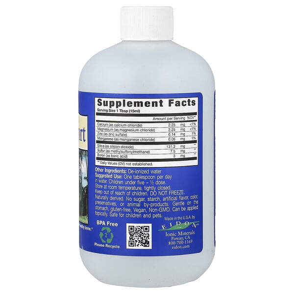 Alternative view of Eidon Ionic Minerals, Bone Support, 18 oz (533 ml)