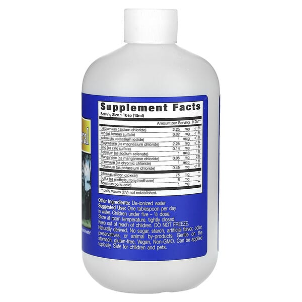 Alternative view of Eidon Ionic Minerals, Multiple Mineral, 18 oz (533 ml)