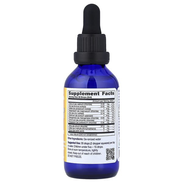 Alternative view of Eidon Ionic Minerals, Multiple Mineral, Liquid Concentrate, 2 oz (60 ml)