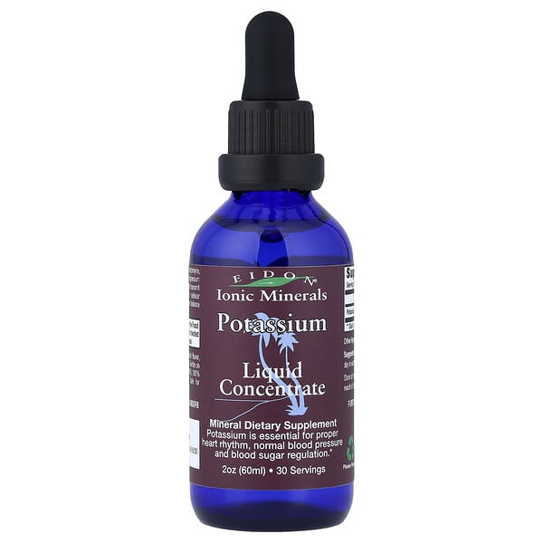Eidon Ionic Minerals, Potassium, Liquid Concentrate, 2 oz (60 ml)