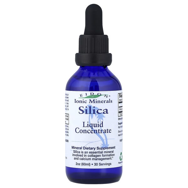 Eidon Ionic Minerals, Silica, Liquid Concentrate, 2 oz (60 ml)