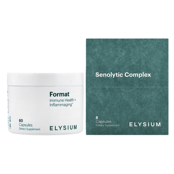 Elysium, Format Immune Health + Inflammaging and Senolytic Complex, 68 Capsules