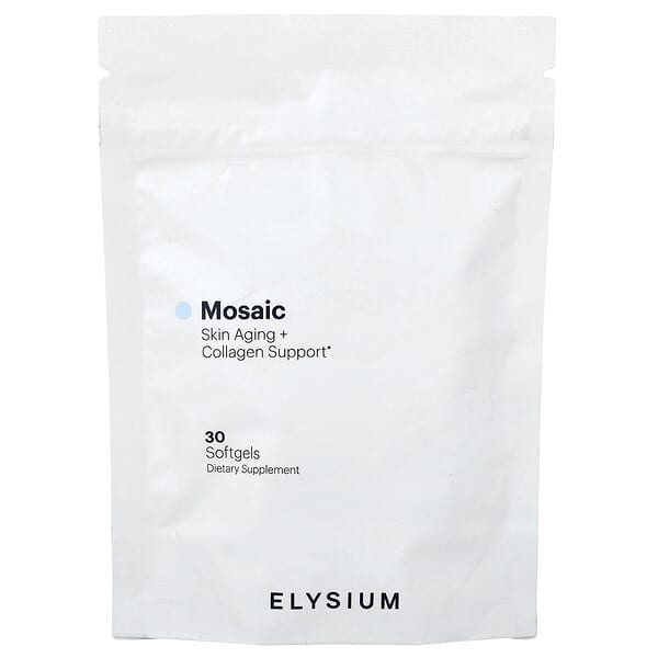 Elysium, Mosaic, Skin Aging + Collagen Support, 30 Softgels