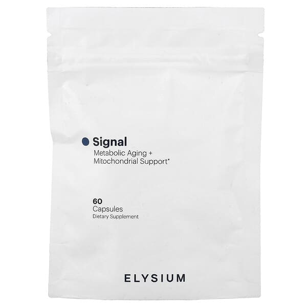 Elysium, Signal, Metabolic Aging + Mitochondrial Support , 60 Capsules