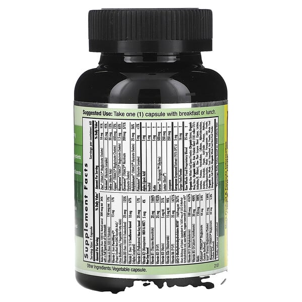 Alternative view of Emerald Laboratories, CoEnzymated Prenatal 1-Daily Multi, 60 Vegetable Caps