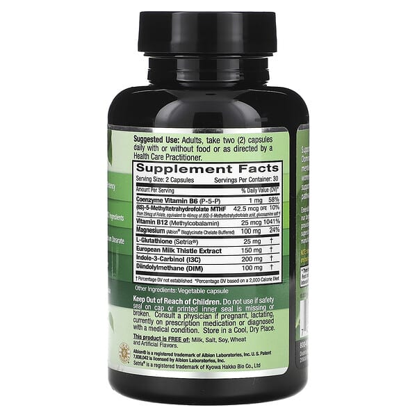 Alternative view of Emerald Laboratories, Estrogen, Detox & Balance, 60 Vegetable Caps