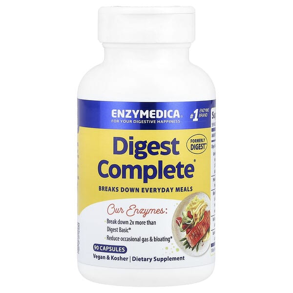 Enzymedica, Digest Complete®, 90 Capsules