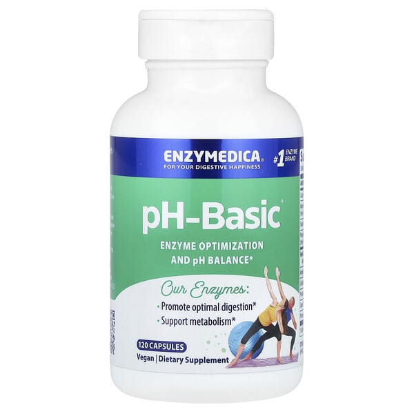 Enzymedica, pH-Basic, 120  Capsules