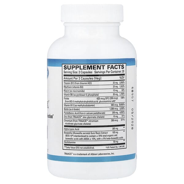 Alternative view of EuroMedica, Nerve Complex™, 60 Capsules