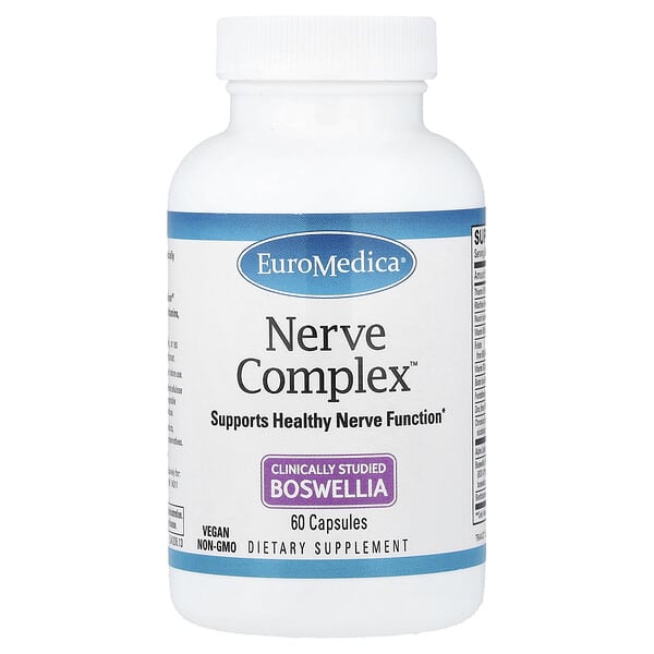 EuroMedica, Nerve Complex™, 60 Capsules