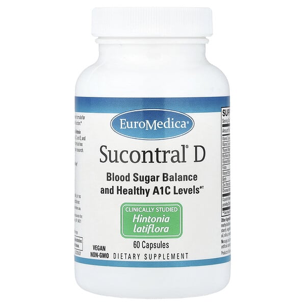 EuroMedica, Sucontral® D, 60 Capsules