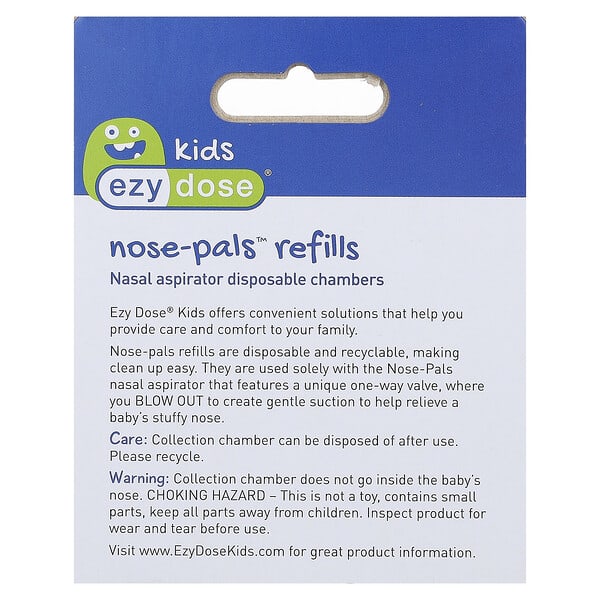 Alternative view of Ezy Dose, Kids, Nose-Pals Refills, 10 Disposable Chambers
