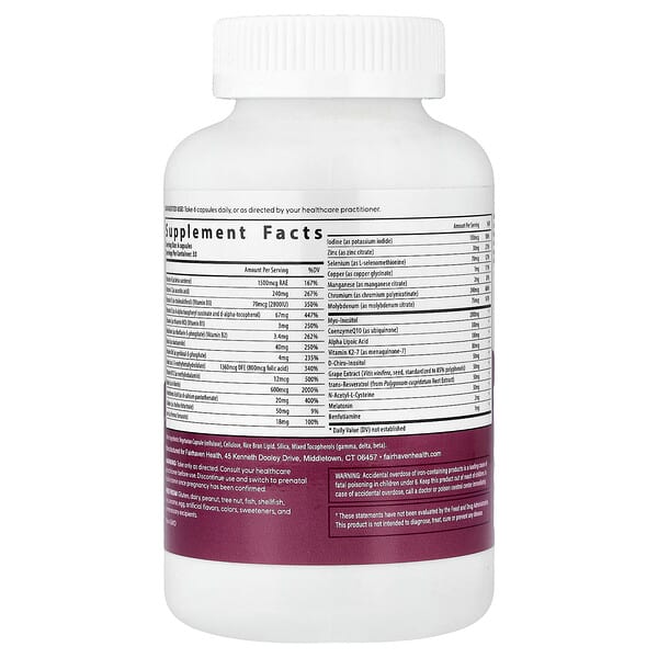 Alternative view of Fairhaven Health, FH Pro® For Women, 180 Capsules