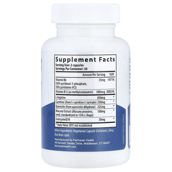 Alternative view of Fairhaven Health, MotilityBoost® For Men, 60 Capsules