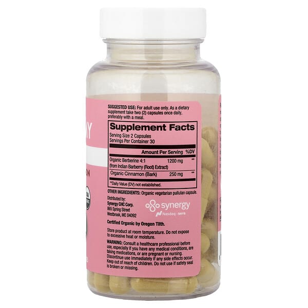 Alternative view of Flat Tummy, Berberine+ With Ceylon Cinnamon, 60 Capsules