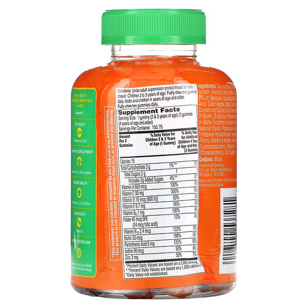 Alternative view of Flintstones, Children's Multivitamin, + Immunity Support, 150 Gummies