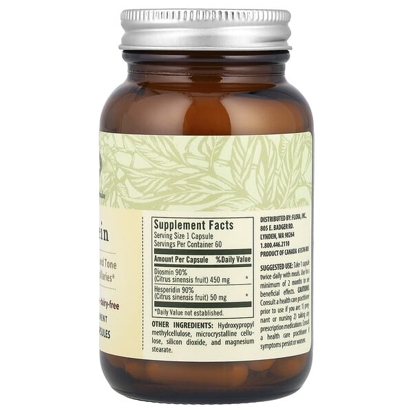 Alternative view of Flora, CircuVein, 60 Vegetarian Capsules