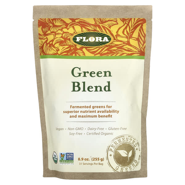 Flora, Green Blend, 8.9 oz (255 g)