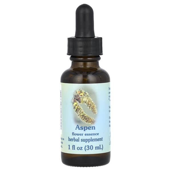 Flower Essence Services, Aspen, Flower Essence, 1 fl oz (30 ml) 5 Flower Essence Services, Aspen, Flower Essence, 1 fl oz (30 ml)