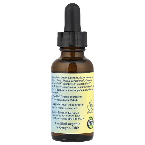 Alternative view of Flower Essence Services, Five-Flower Formula™, Flower Essence Combination, 1 fl oz (30 ml)